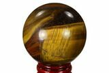 Polished Tiger's Eye Sphere #148910-1